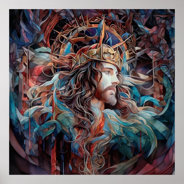 Póster Redención Radiante: La Segunda Venida de Jesús (Frente)