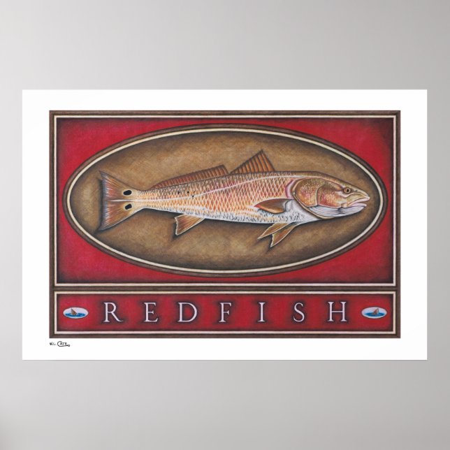 Póster Redfish Posters, Prints and Frames (Frente)