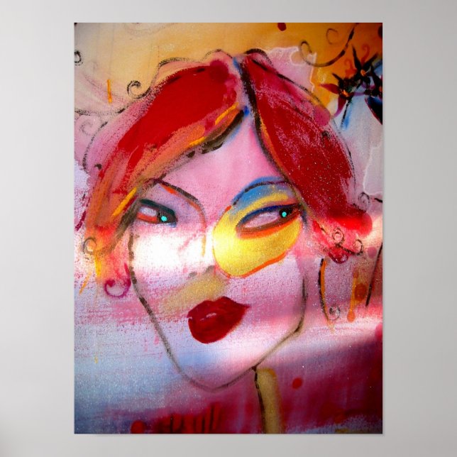 Póster "Redhead" (Frente)