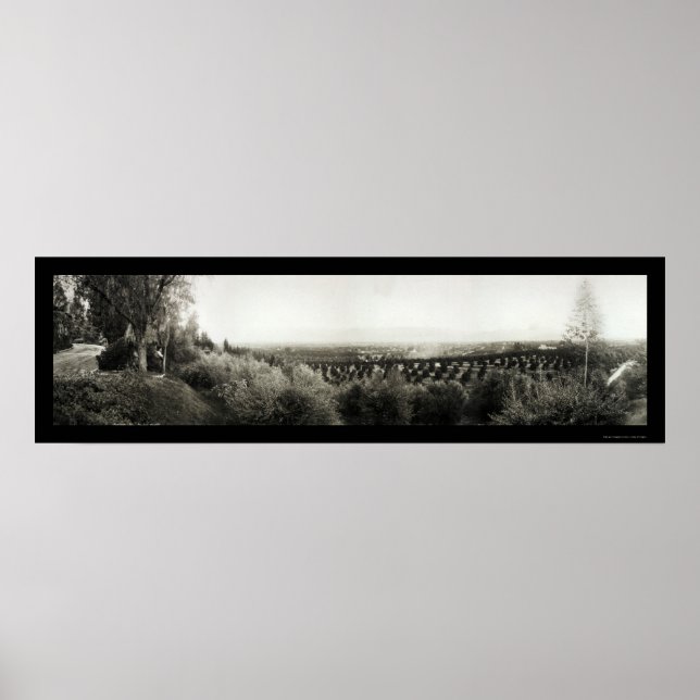 Póster Redlands California Photo 1907 (Frente)