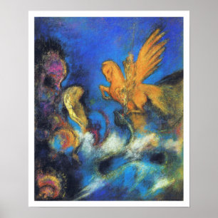 Póster Redon Art Poster: Roger & Angelica 2