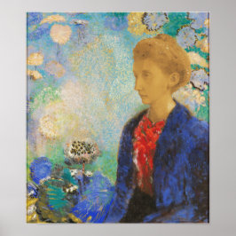 Póster Redon - Baronesa De Domecy