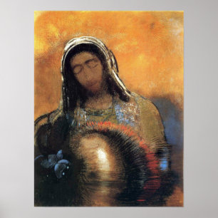 Póster Redon - Buda 1906