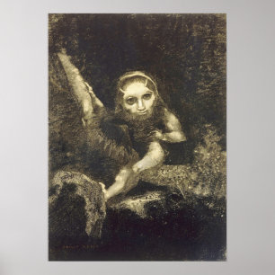 Póster Redon - Calibán