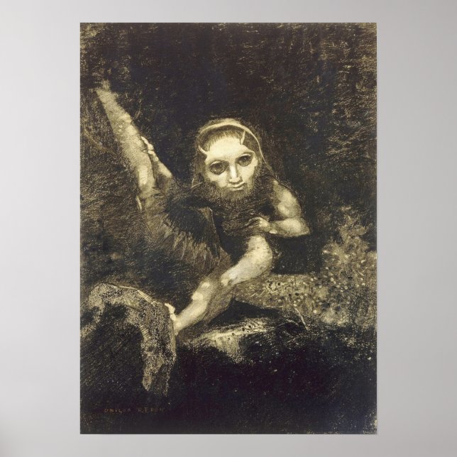 Póster Redon - Calibán (Frente)