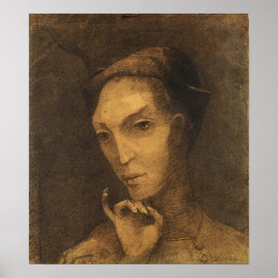 Póster Redon - Mefistófeles