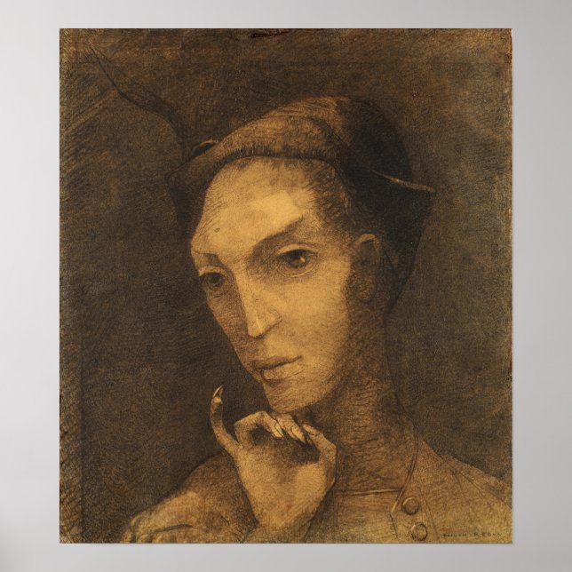 Póster Redon - Mephistófeles (Frente)