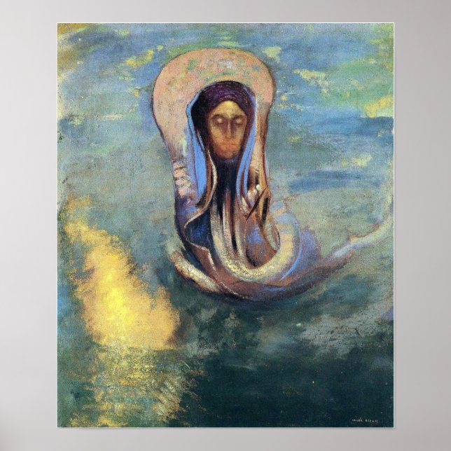 Póster Redon - Oannes (Frente)