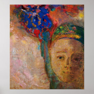 Póster Redon - Pensamiento 1905