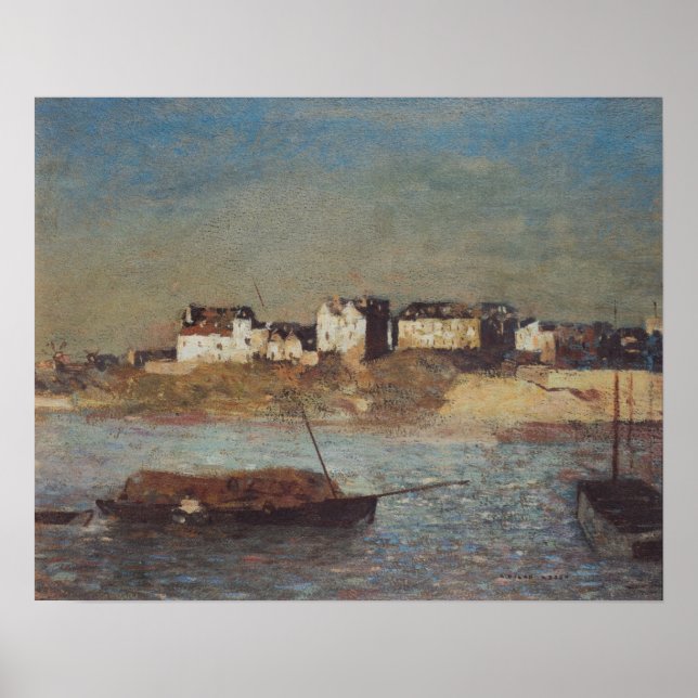Póster Redon - Puerto Breton 1879 (Frente)