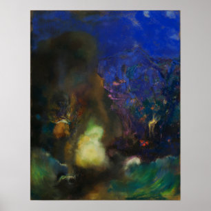 Póster Redon - Roger y Angelica