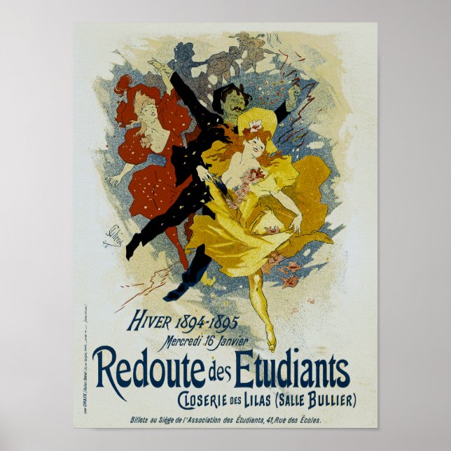 Póster Redoute des Etudiants (Frente)