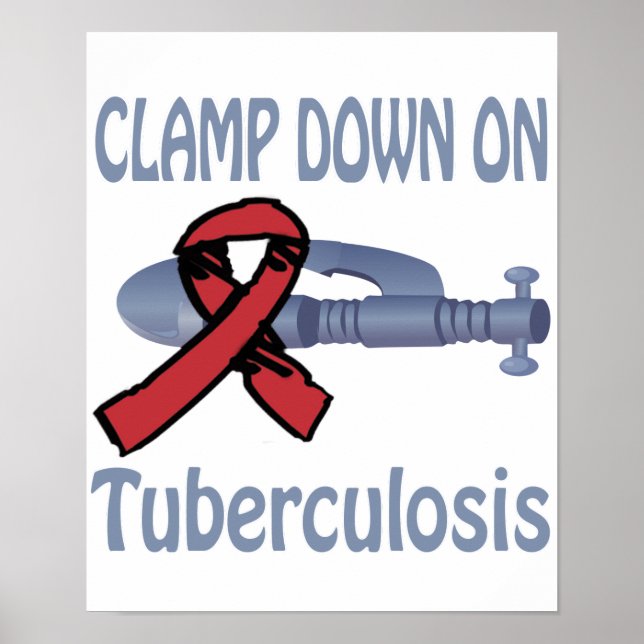 Póster Reducir El Poster De Tuberculosis (Frente)