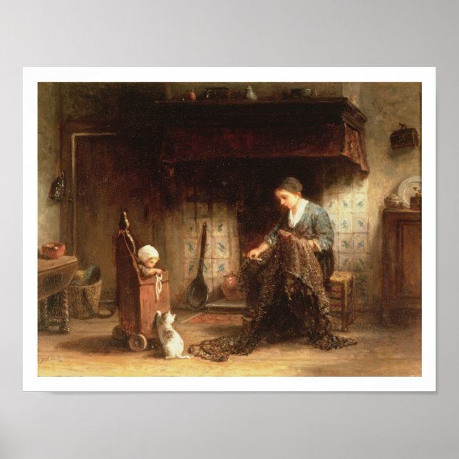 Póster Reducir los Nets (aceite en el panel) (Frente)