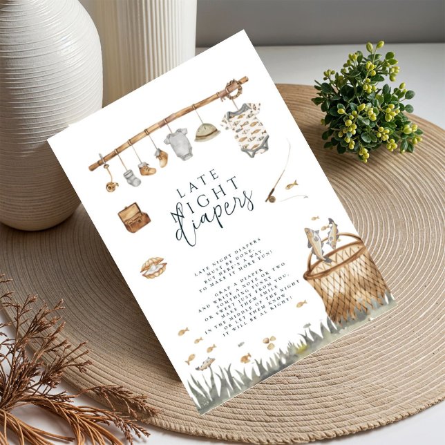 Póster Reel Fun Fishing Late Night Diapers Baby Poster (Subido por el creador)