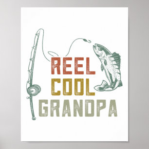 Póster Reel Guay Grandpa Fishing S
