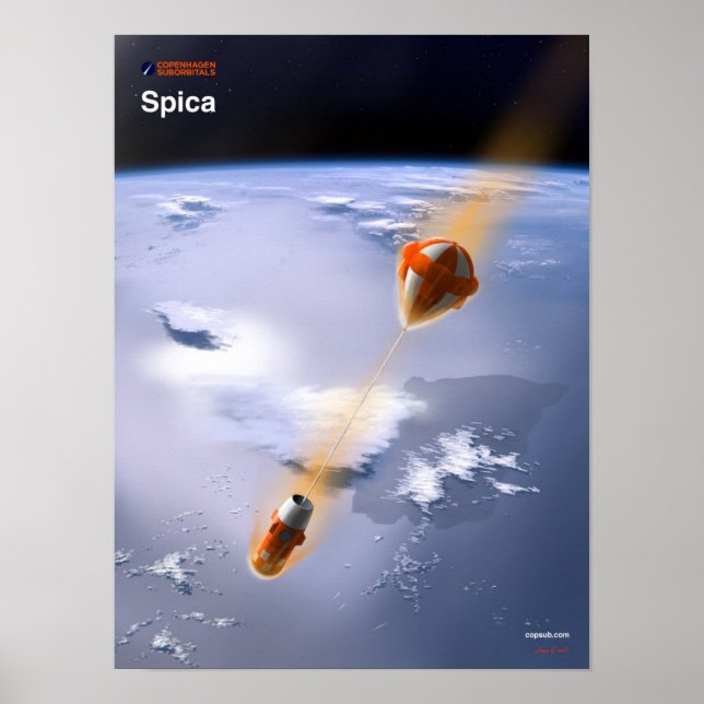 Póster Reentrada de Spica (Frente)