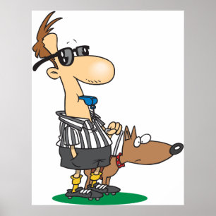 Póster Referido ciego