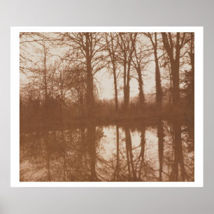 Póster Reflections, 1843 (sepia photo)