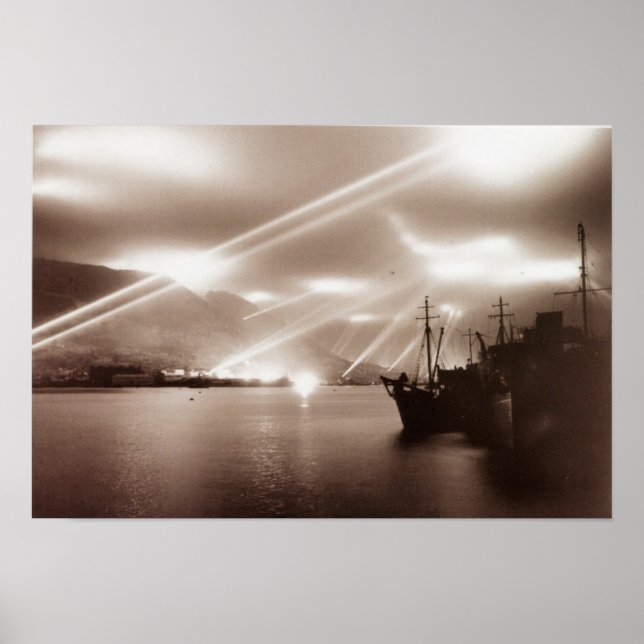 Póster Reflectores de Gibraltar (Frente)