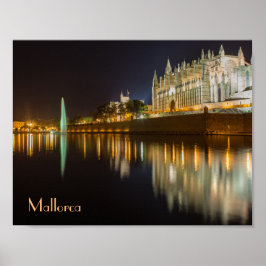Póster reflej de Palma de Mallorca