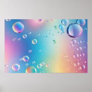 Póster Reflejar un espectro de colores