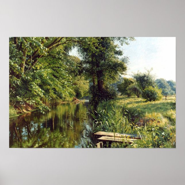 Póster Reflejo de la primavera por Peder Mork Monsted (Frente)