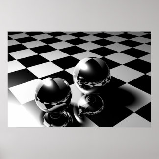 Póster Reflejo de mármol