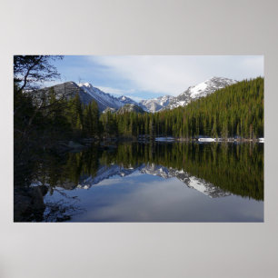 Póster Reflejo del lago Bear II
