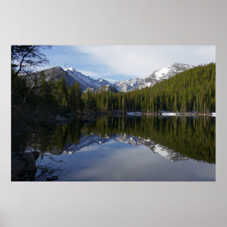 Póster Reflejo del lago Bear II