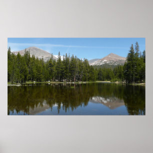 Póster Reflejo del lago Yosemite