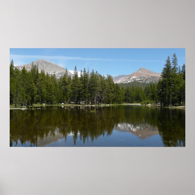 Póster Reflejo del lago Yosemite (Frente)