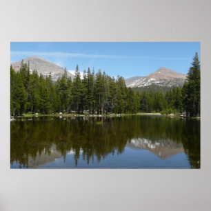 Póster Reflejo del lago Yosemite