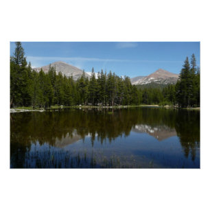 Póster Reflejo del lago Yosemite