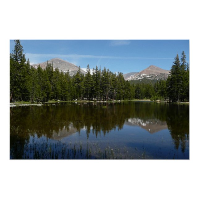 Póster Reflejo del lago Yosemite (Anverso)