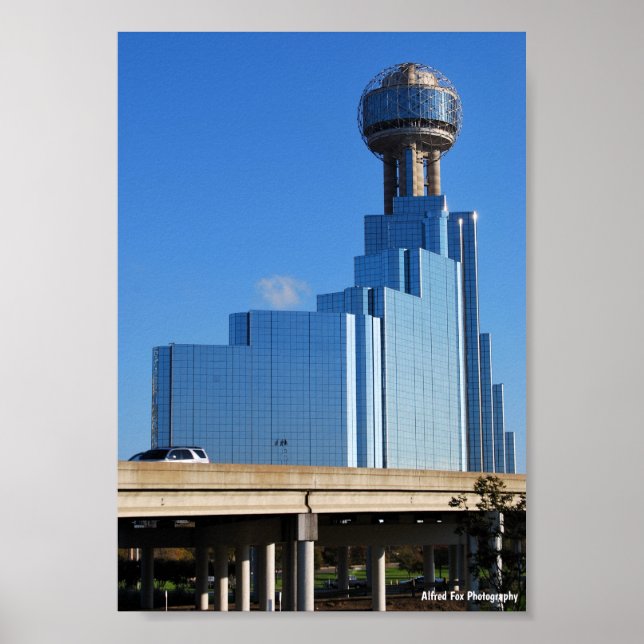 Póster Reflejos de Dallas (Frente)