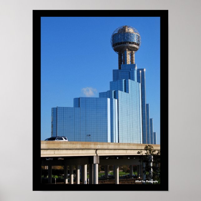 Póster Reflejos de Dallas (Frente)