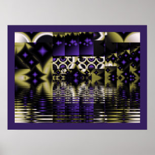 Póster Reflejos de Estrella Púrpura