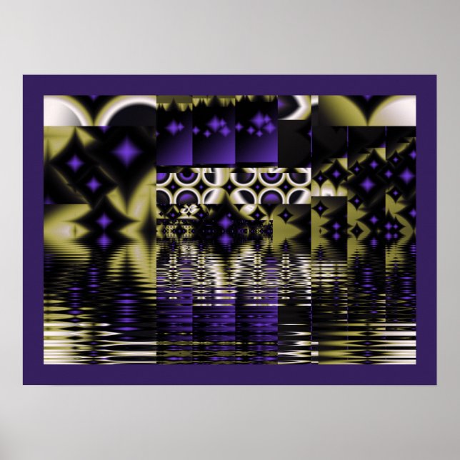 Póster Reflejos de Estrella Púrpura (Frente)