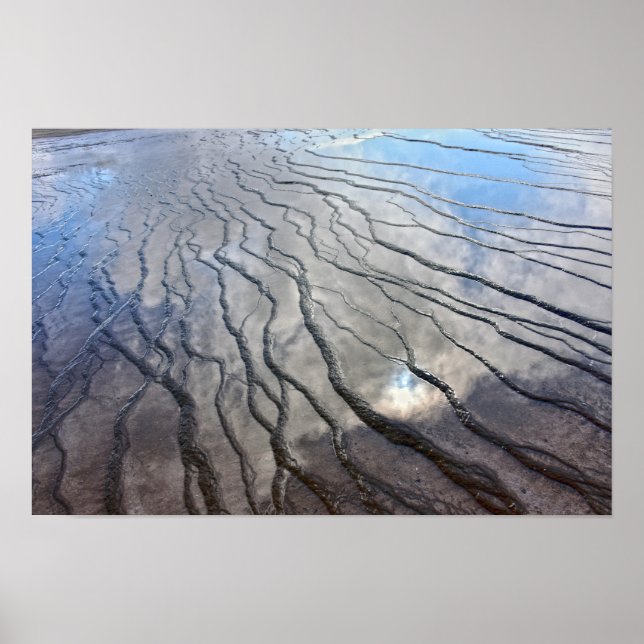Póster Reflejos de la Gran Fuente Prismática (Frente)
