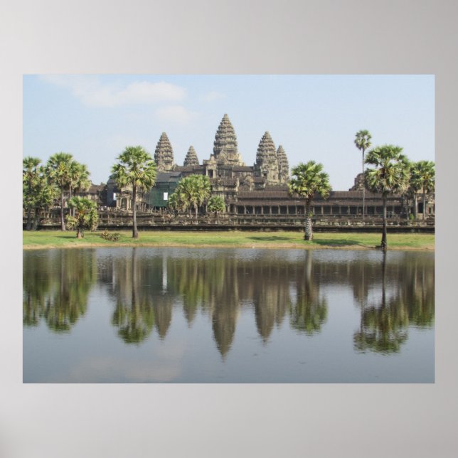 Póster reflejos de wat de ankgor (Frente)