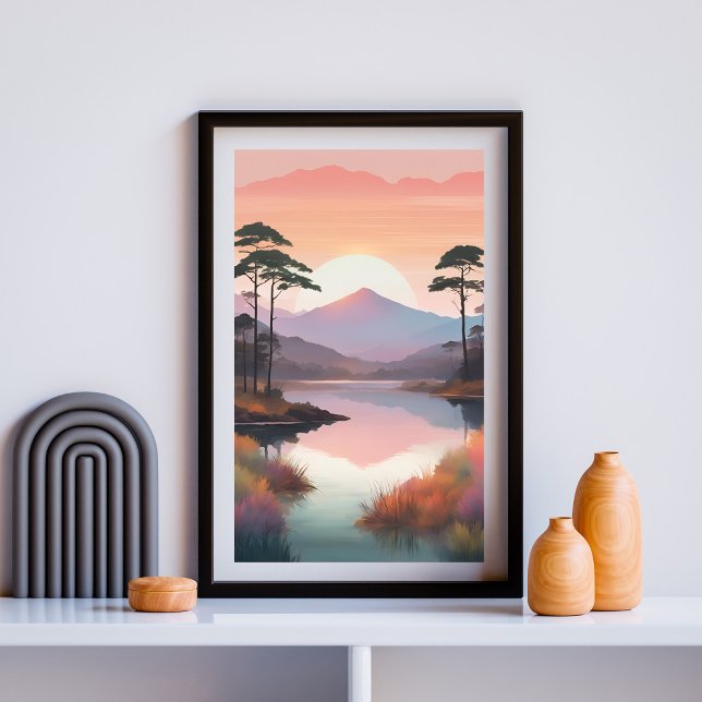 Póster Reflejos del Amanecer Dorado (Subido por el creador)