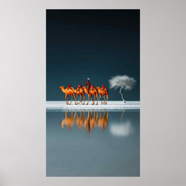 Póster Reflejos del Desierto (Frente)