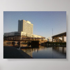 Póster Reflejos en Canalside