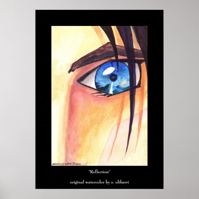 Póster "Reflexión" (Frente)