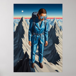 Póster RÉFLEXION DANS LE FROID (Reflexión en el frío) -