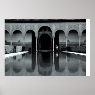 Póster Reflexión de Alhambra