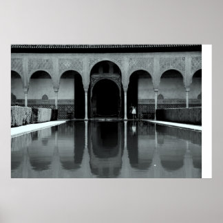 Póster Reflexión de Alhambra