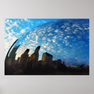 Póster Reflexión de Chicago, poster