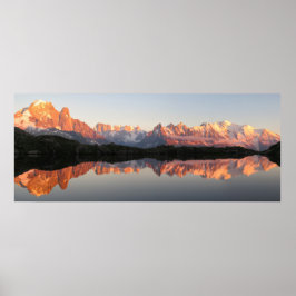 Póster Reflexión de Lac de Cheserys